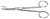 Brown Dissecting Scissors - N5076